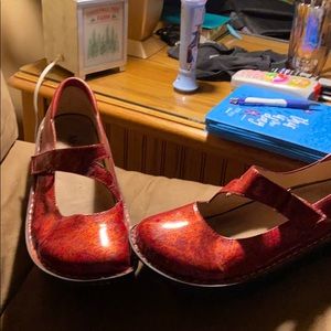 Algeria Mary Janes Red